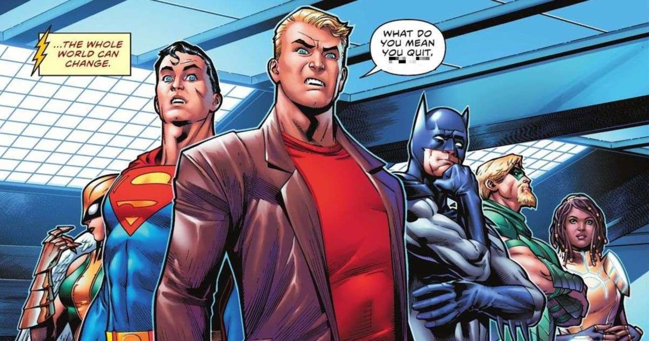 A DC Hero Decides to Give Up Their Powers