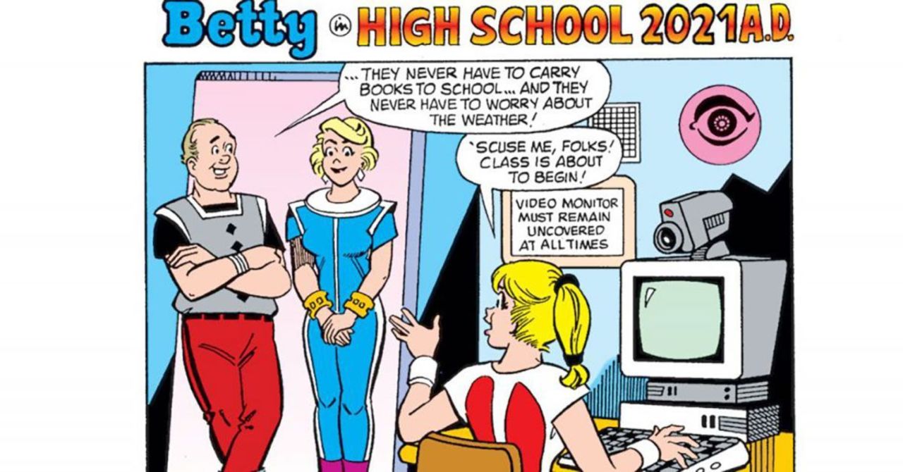 Archie Comics: A 1997 Betty Comic Predicted Virtual Schools In 2021