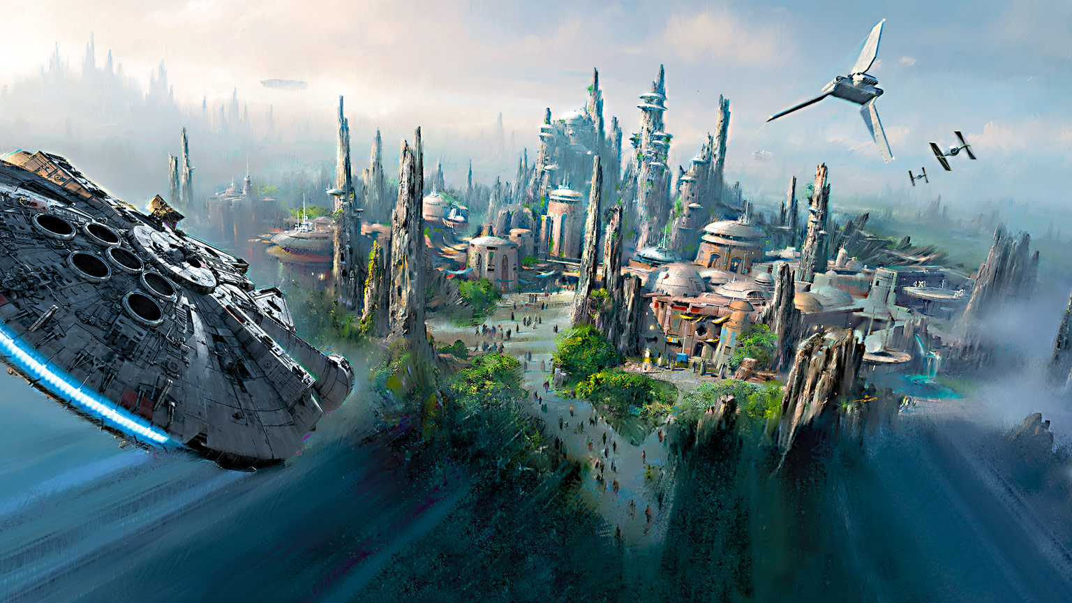Bright Suns: Inside The Art of Star Wars: Galaxy’s Edge – Exclusive Preview