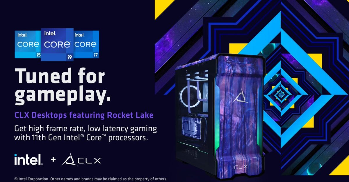 CLX Debuts 11th Gen Intel Core Processors For Their Custom PC’s
