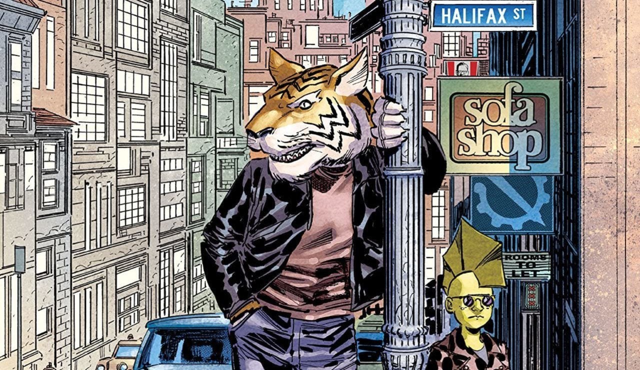 Erik Larsen On Taking Amy Dragon and Her Lovable Tiger-Man Friend on the Road in Savage Dragon #258