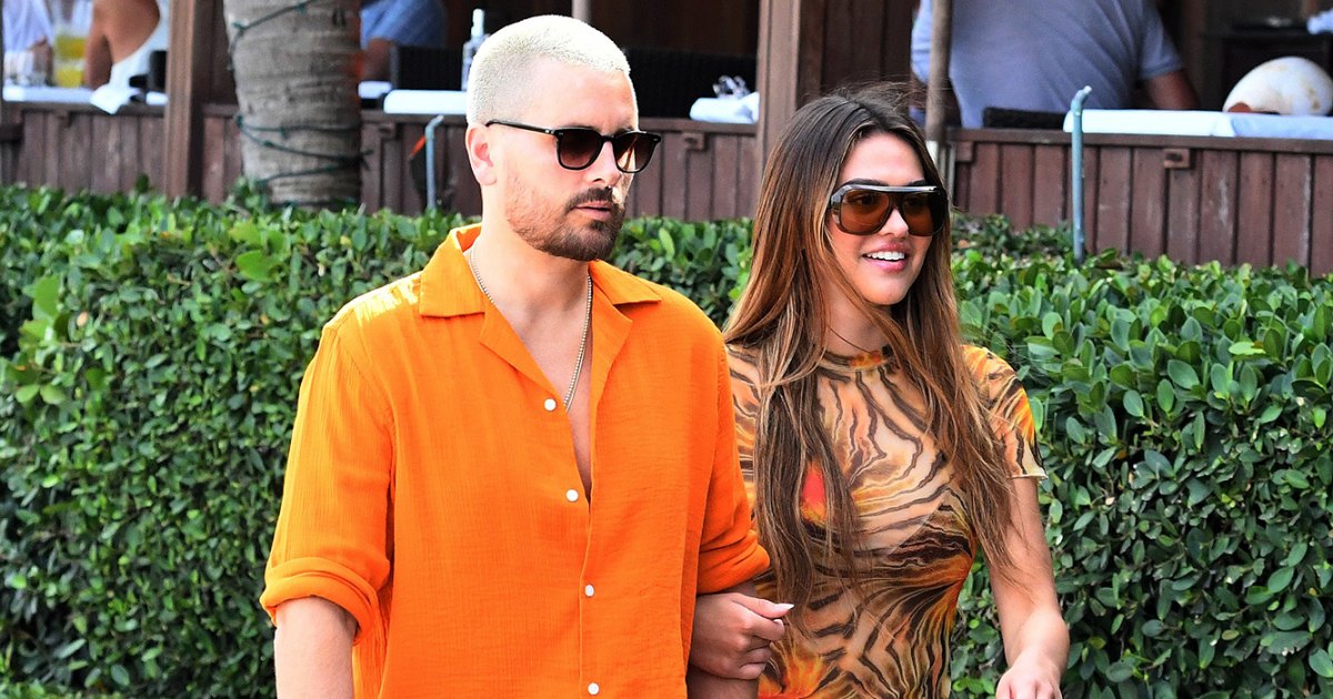 Matching in Miami! Scott Disick and Amelia Gray Hamlin Keep Close on Vacation