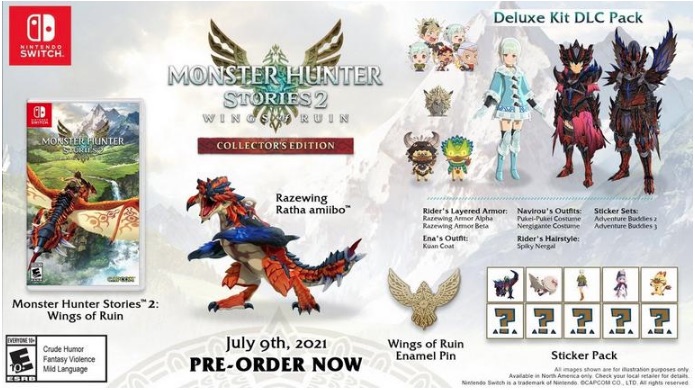 Monster Hunter Stories 2 Collector’s Edition Is Now Available