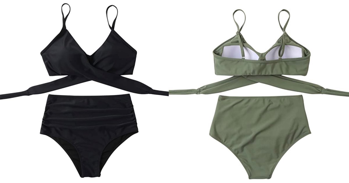 This Bestselling Ruched Bikini Will Help You Feel Confident on the Beach