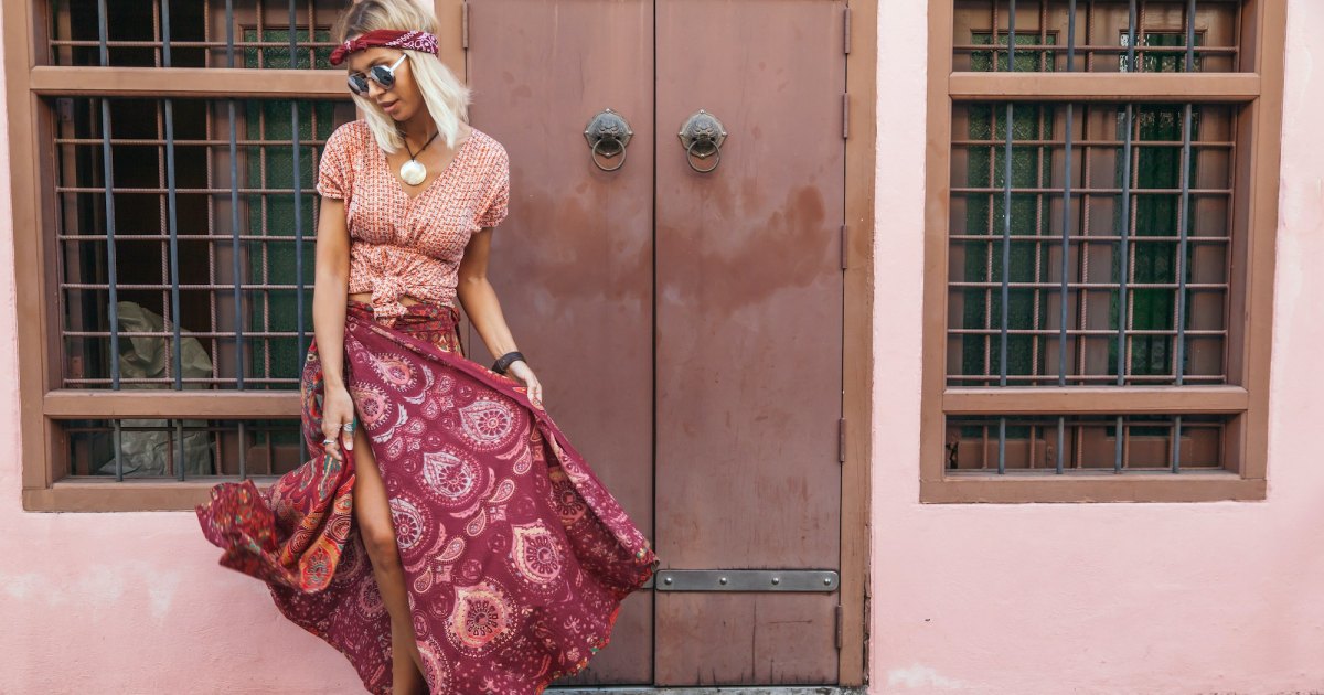 This Stunning Wrap Maxi Skirt Is a Boho-Chic Dream