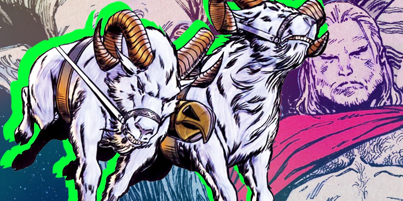 Thor Used to Ride Around on a Pair of Magical, Immortal Goats
