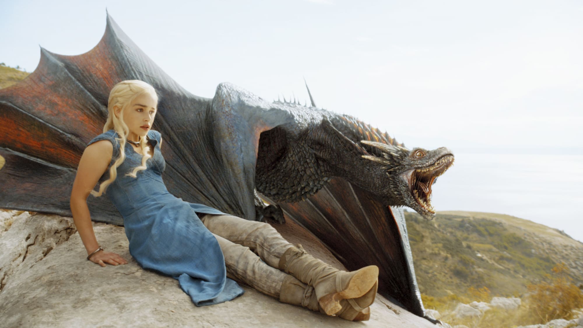 First glimpse of a (stand-in for a) dragon on Game of Thrones prequel