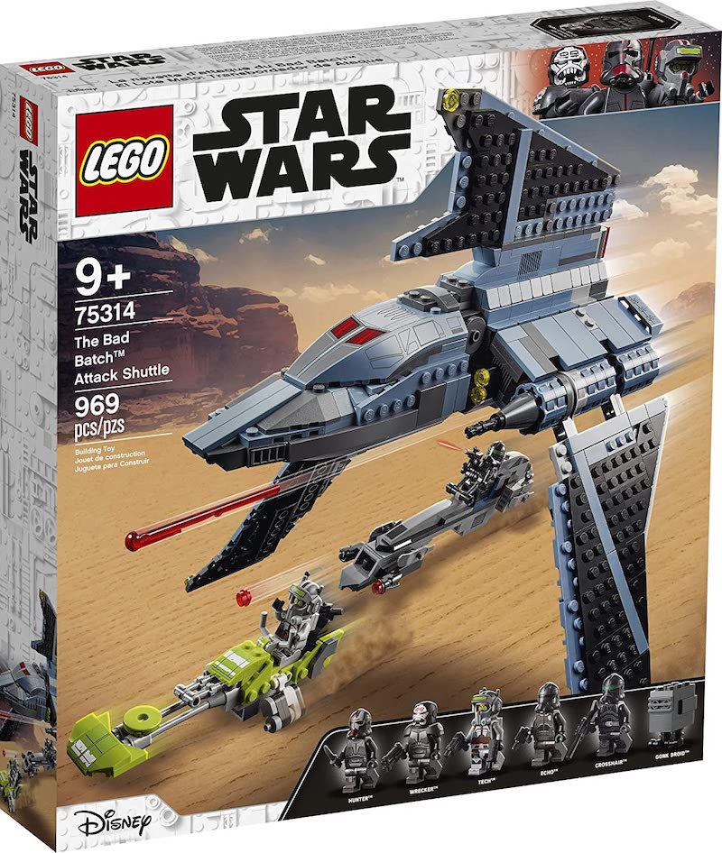 LEGO Star Wars: The Bad Batch Attack Shuttle Is Up for Preorder